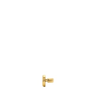 Einzelner Doppel G Ohrring aus Gelbgold