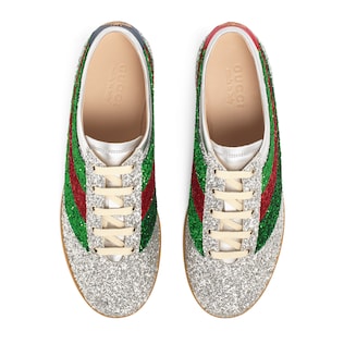 Falacer glitter sneaker with Web