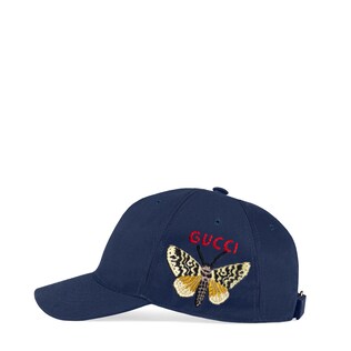 Embroidered canvas baseball hat