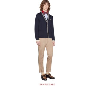 Oxford stripe cotton shirt