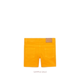 Bermuda in denim stretch con ape