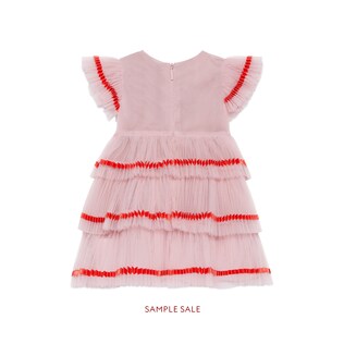 Vestido de Bebé de Tul con Mariposa