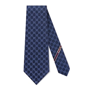 GG silk tie