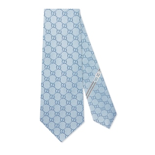 GG silk tie