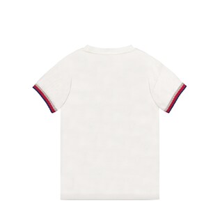 Children's dress with kitten friends print