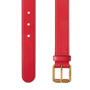 Ceinture en cuir avec mors