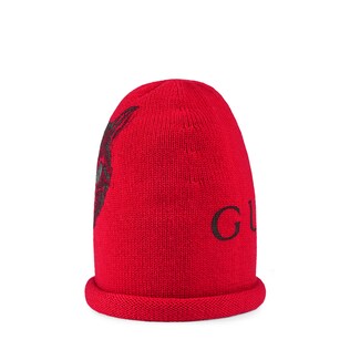 Cappello in lana con Mystic Cat