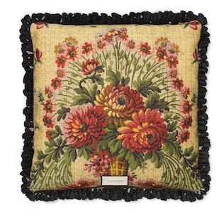 GG jacquard cushion