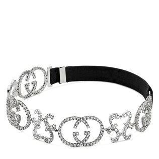 Crystal Interlocking G headband