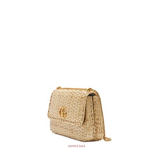 Straw small shoulder bag