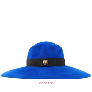 Cappello a falda larga in feltro