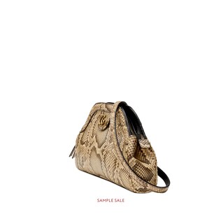 RE(BELLE) python small shoulder bag