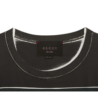 #GucciHallucination print T-shirt