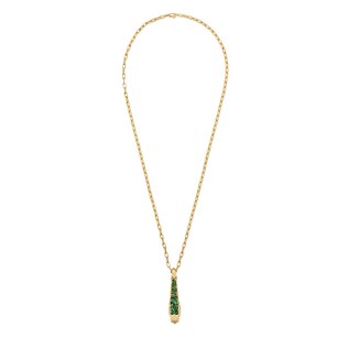Dionysus yellow gold necklace