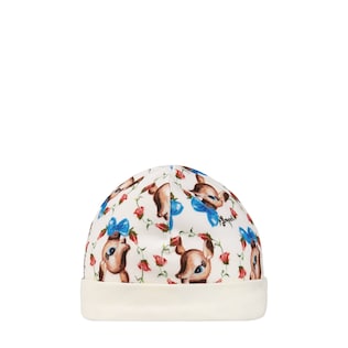 Gorro de Bebé de Algodón con Cervatillos