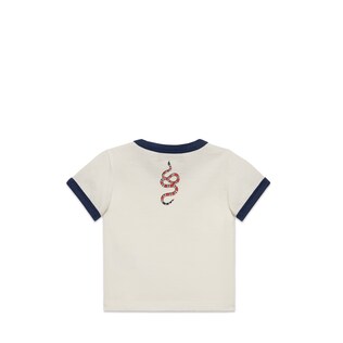 Baby T-shirt with Web and Kingsnake