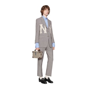 Veste en laine avec empiècement NY Yankees