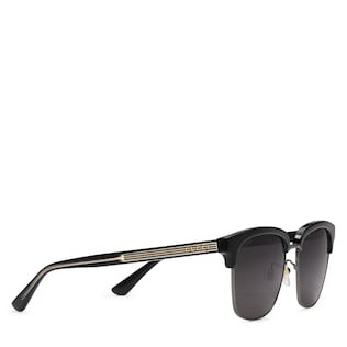 Rectangular frame sunglasses