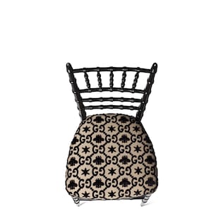 Chiavari chair with GG jacquard