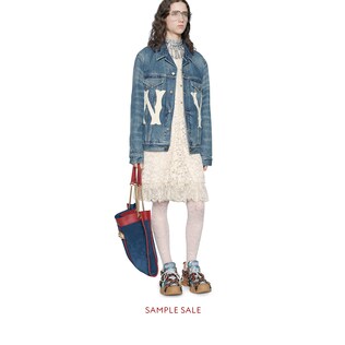 Veste femme en jean avec empiècement NY Yankees™