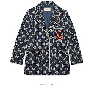 GG jersey jacket