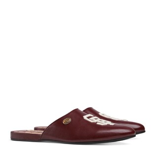 Mules en cuir avec empiècement SF Giants™