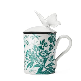 Herbarium butterfly mug