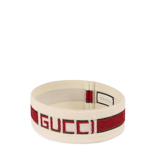 Elastic Gucci stripe headband