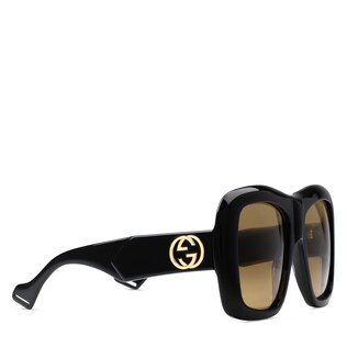Oversize square-frame sunglasses