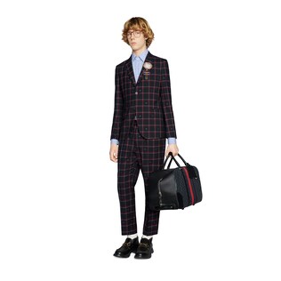 Cambridge GG check wool jacket