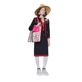 Vestido Corto de Tweed Vintage