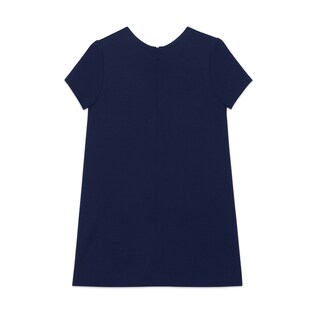 Children's viscose dress with bows