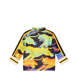 Baby sweatshirt with rainbow tigers