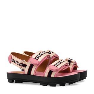 Children's Gucci stripe sandal