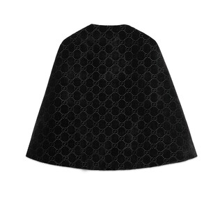 GG velvet cape