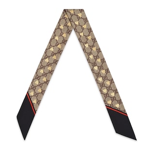 GG bees silk neck bow