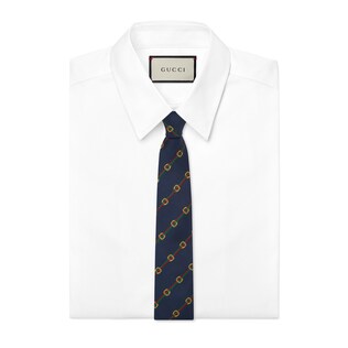 Stirrups and Web silk tie