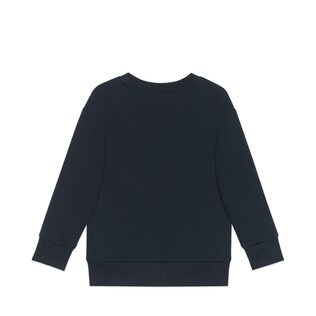 Children's sweatshirt with sequin Gucci logo