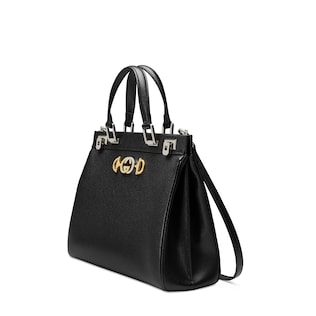 Gucci Zumi grainy leather medium top handle bag