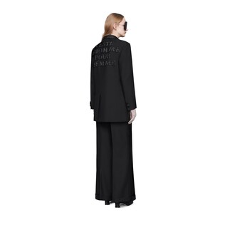 Veste à empiècement brodé