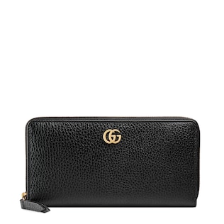 GG Marmont zip around wallet