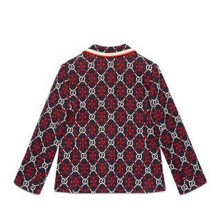 Children's GG diamond cotton jacket