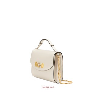 Borsa a spalla Gucci Zumi in pelle liscia misura piccola