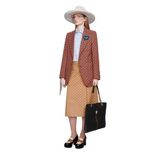 GG canvas skirt
