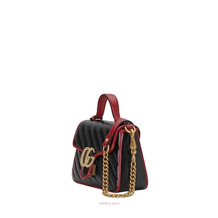 GG Marmont mini top handle bag
