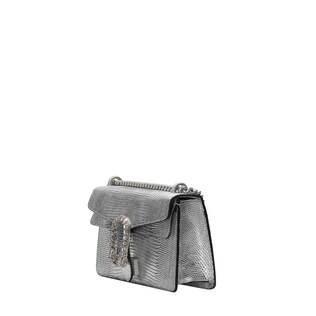 Dionysus metallic lizard small shoulder bag