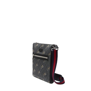 Gucci Bestiary messenger with tigers