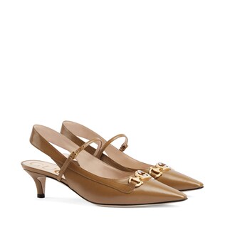 Décolleté in pelle Gucci Zumi
