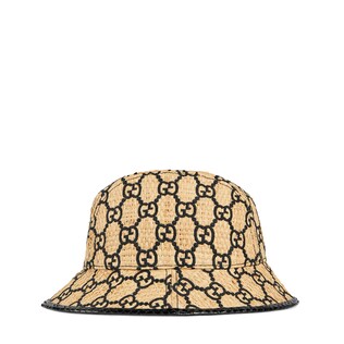Chapeau fedora GG avec peau de serpent