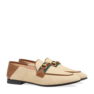 Mocassins à Mors pour femme à bande Web
